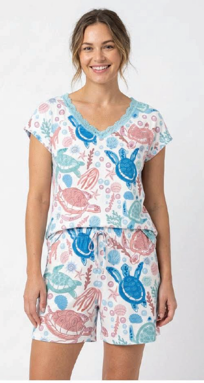 Sea Turtle PJ Set