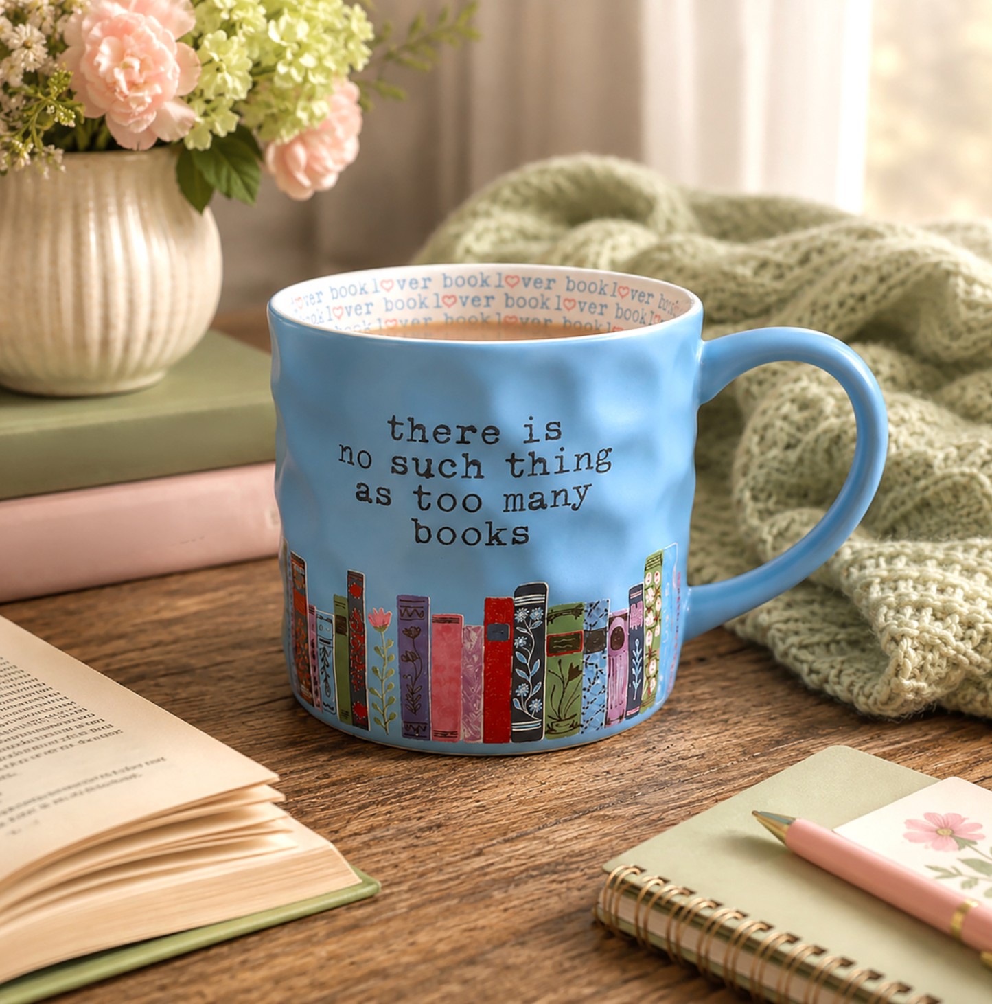 Too Many Books - 16 oz Mug