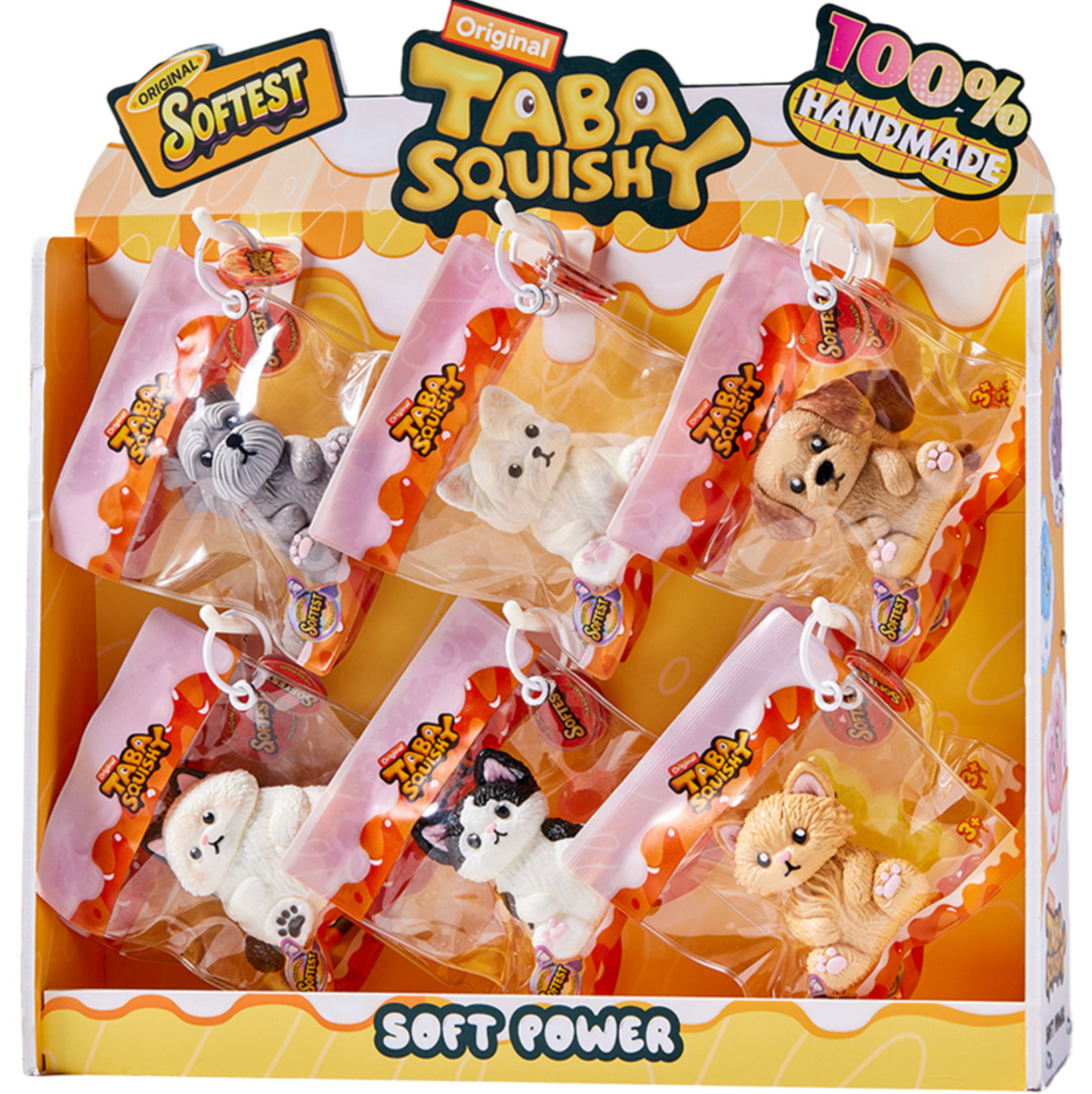 Cats & Dogs Tabba Squishy