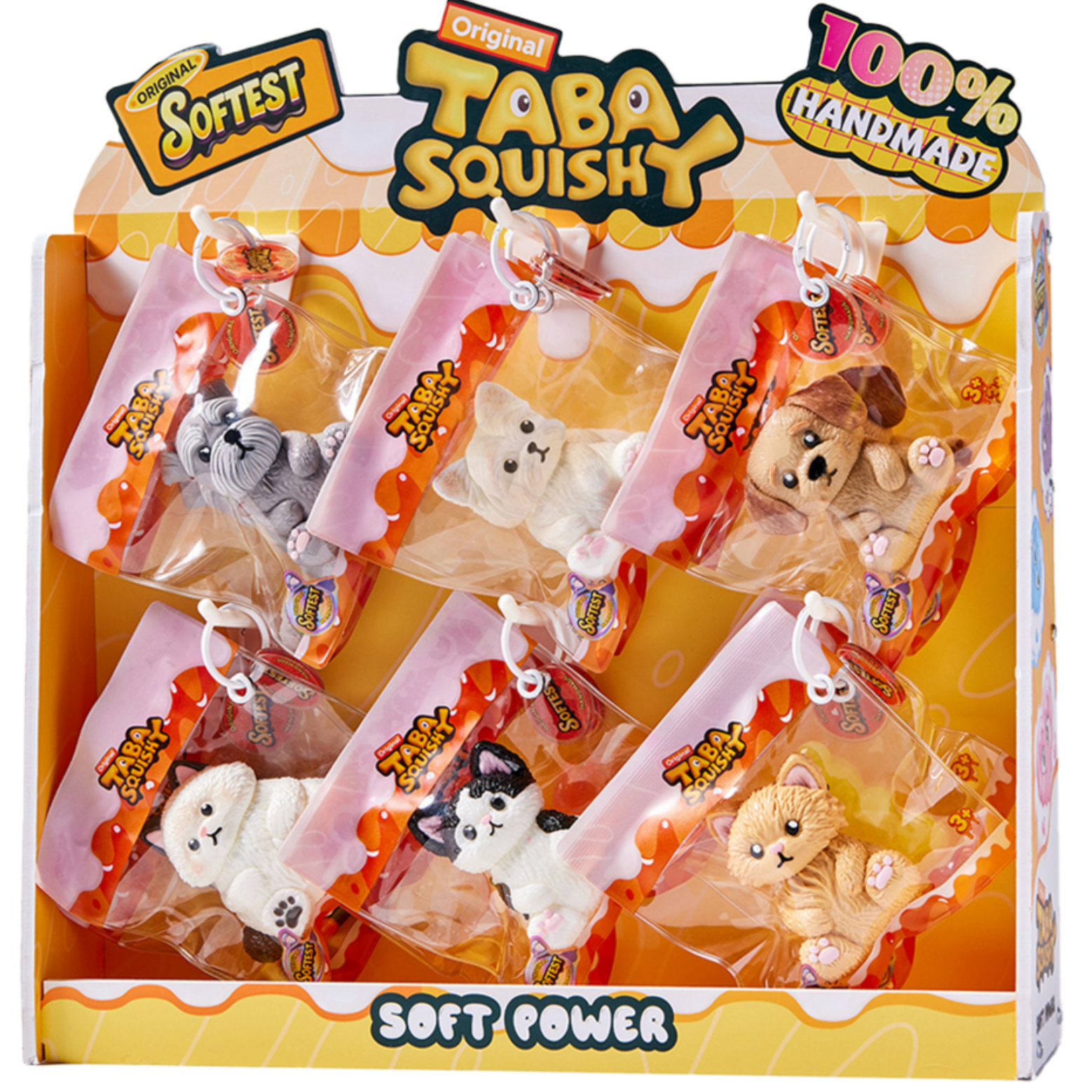 Cats & Dogs Tabba Squishy