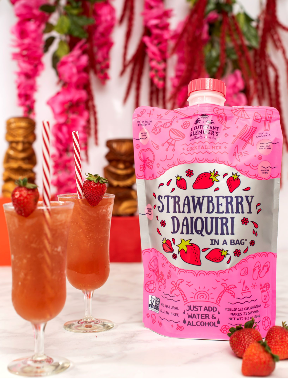 Strawberry Daiquiri in a Bag