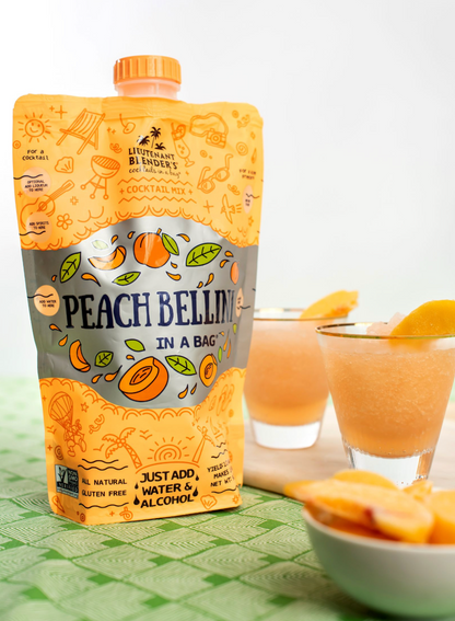 Peach Bellini in a Bag
