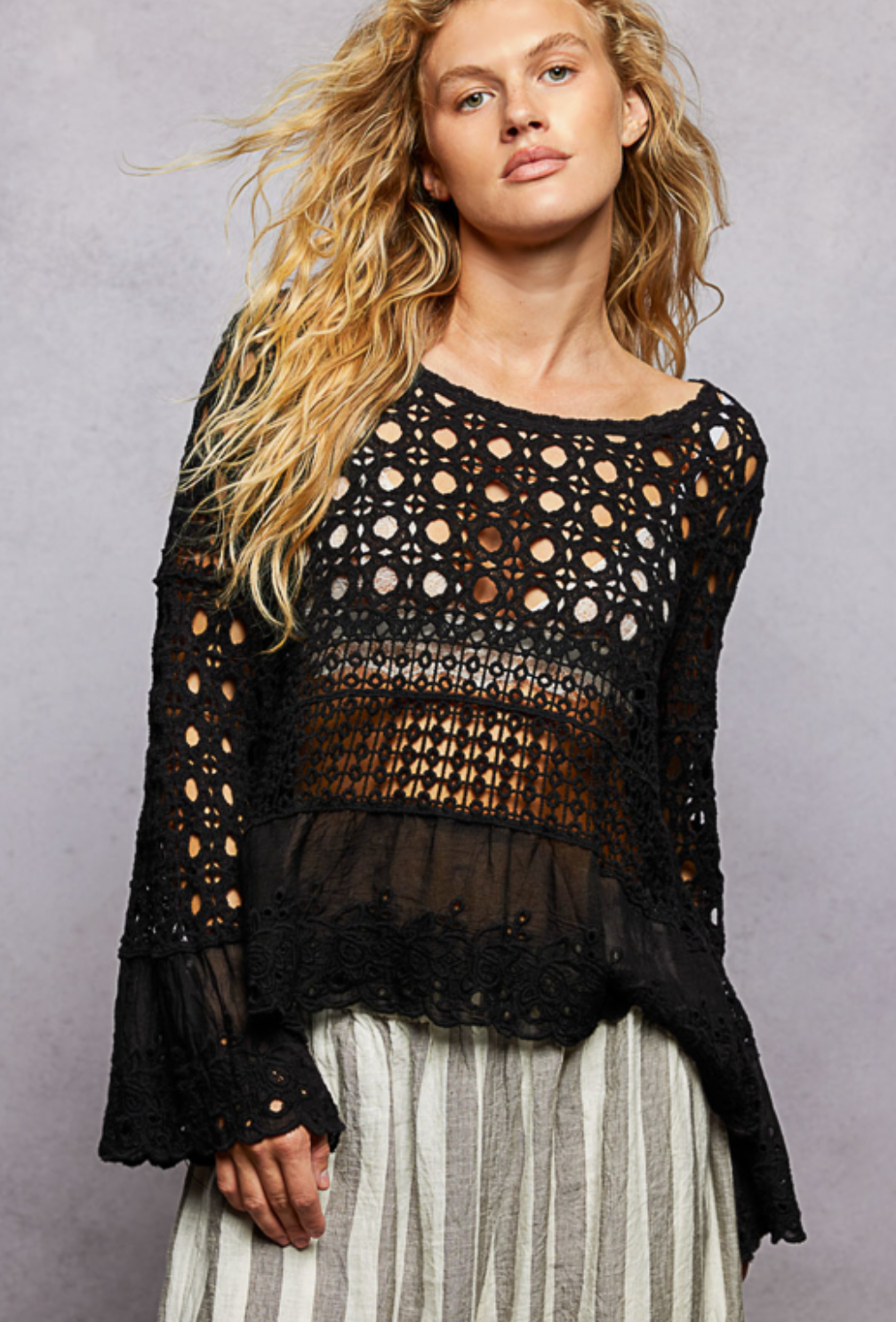 Crafted in Crochet Sweater
