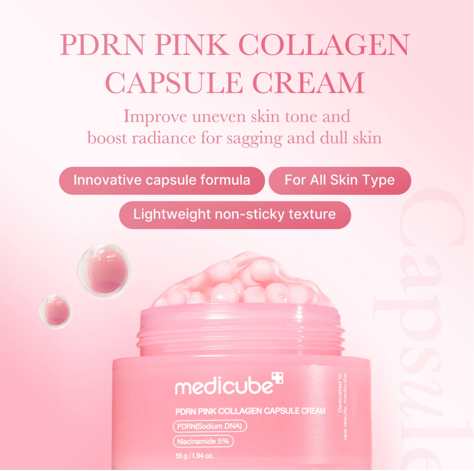 Medicube PDRN Pink Collagen Capsule Cream