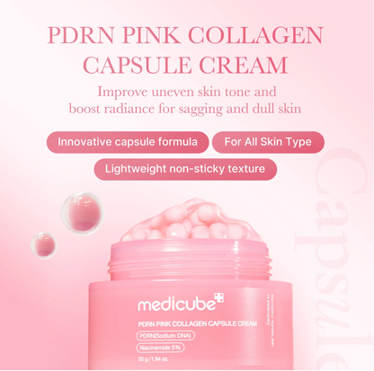 Medicube PDRN Pink Collagen Capsule Cream