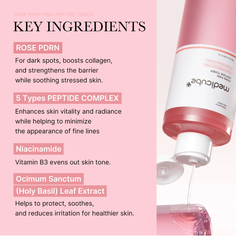Medicube PDRN Pink Peptide Toner