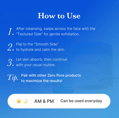 Medicube Zero Pore Pads