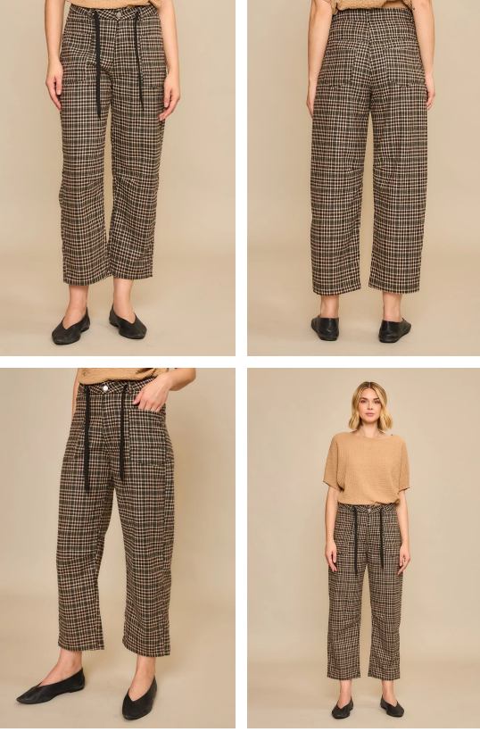 Main Character Plaid Pants