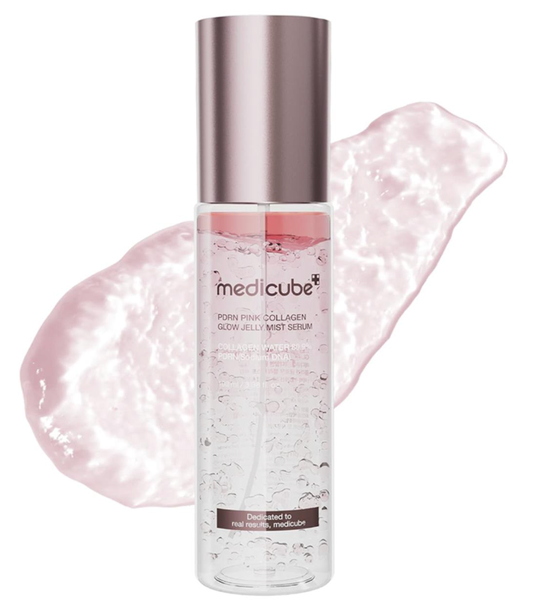 Medicube Pdrn Pink Collagen Glow Jelly Mist Serum