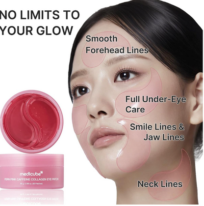 Medicube Pdrn Pink Caffeine Collagen Eye Patch