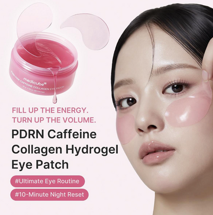 Medicube Pdrn Pink Caffeine Collagen Eye Patch