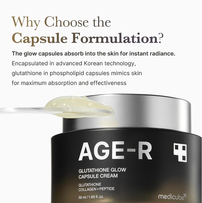 Medicube Age R Glutathione Glow Capsule Cream