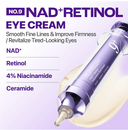 Numbuzin No 9 Nad Plus Retinol Volumetox Eye Cream