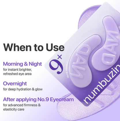 Numbuzin No 9 Nad Plus Collagen Under Eye Patches (5 Units)