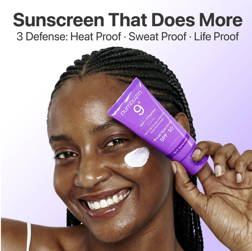 Numbuzin No 9 Nad Plus Bio Super Defense Glow Suncreen