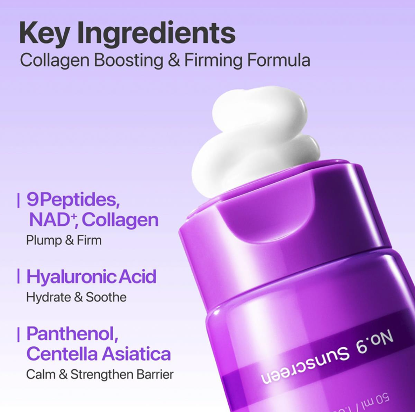 Numbuzin No 9 Nad Plus Bio Super Defense Glow Suncreen