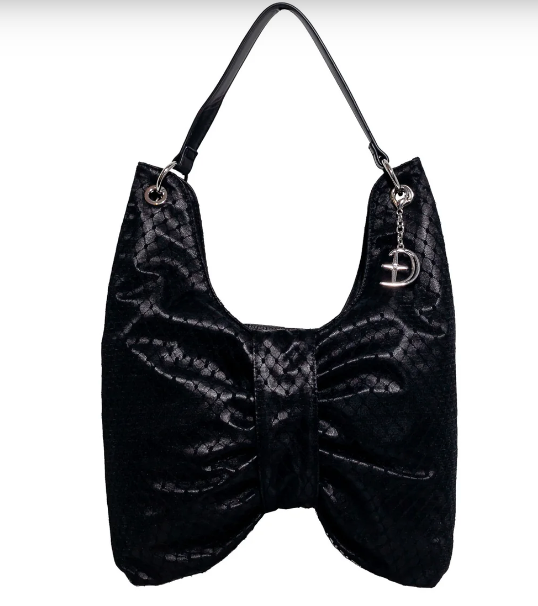 The New Beaux Hobo Noir Satin