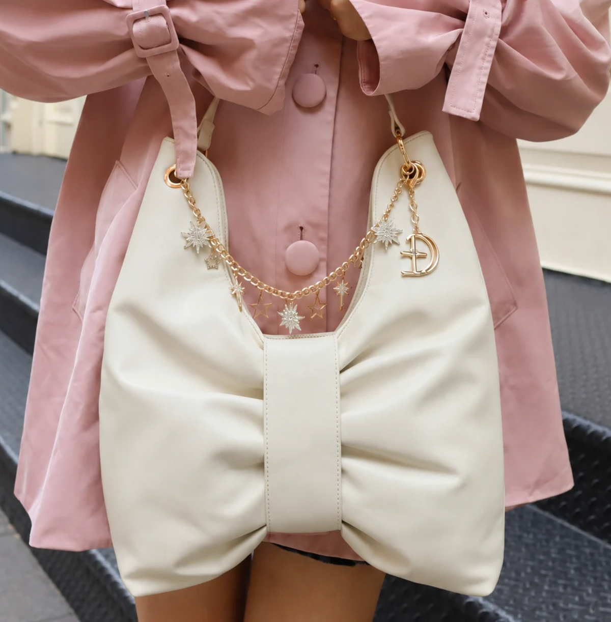 The New Beaux Hobo Ecru