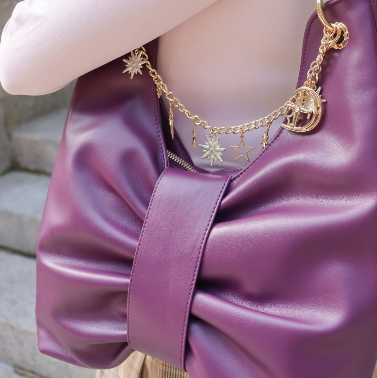 The New Beaux Hobo Plum