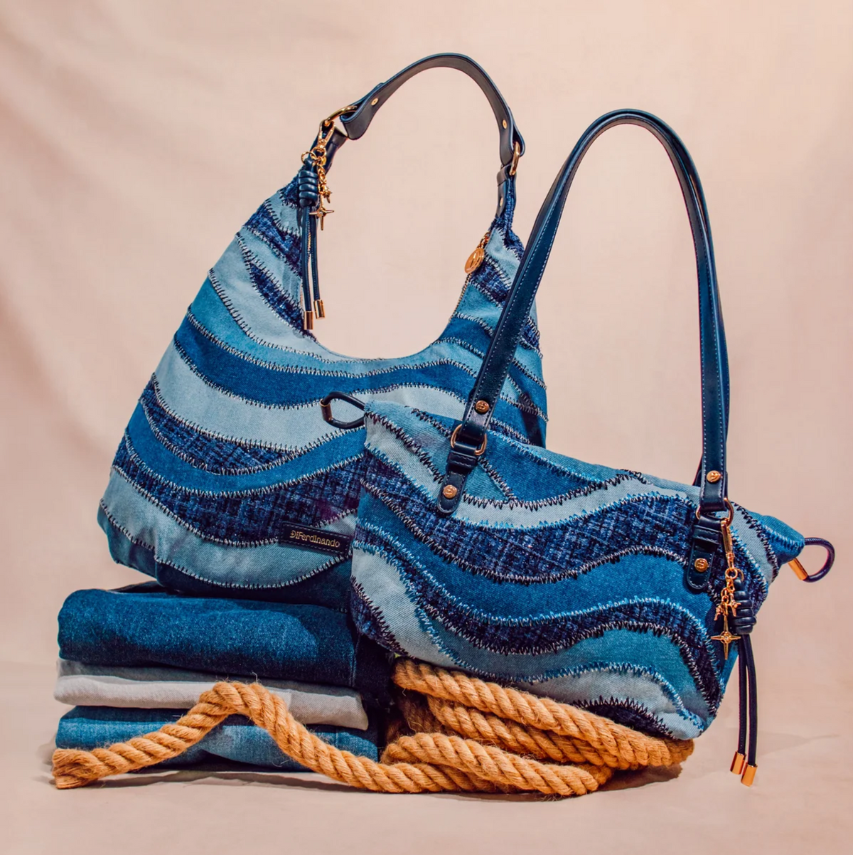 Dessert Stitch Hobo or Shoulder Bag