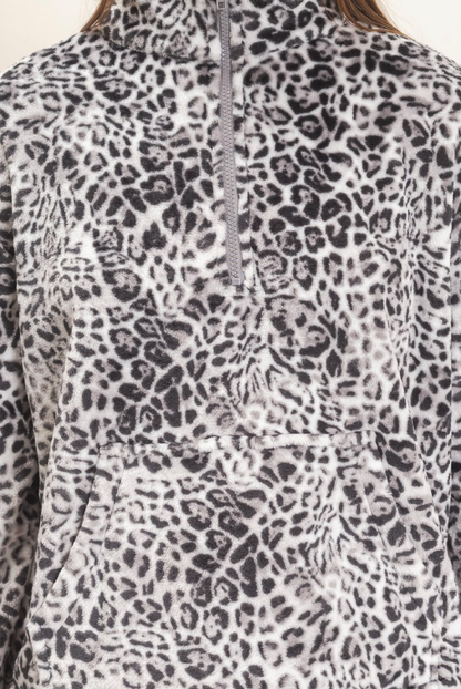 Cloud Nine 3/4 Zip Crewneck