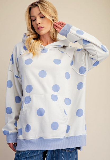 Polka Dot Pop Hoodie