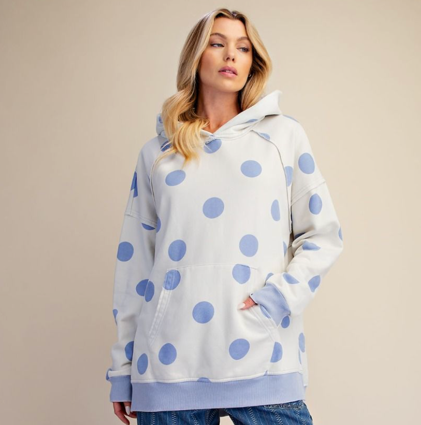 Polka Dot Pop Hoodie