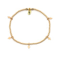 Simply Blessed - Gold Filled Charmed Anklet