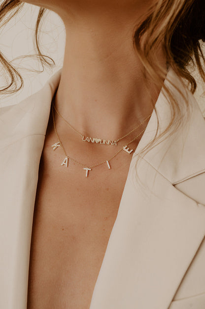 Custom Dover Name Necklace (Water Resistant)