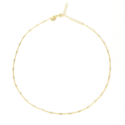 Station Bar Chain (Threader Chain for Charms and Initials)