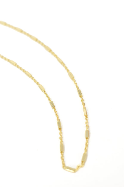 Station Bar Chain (Threader Chain for Charms and Initials)