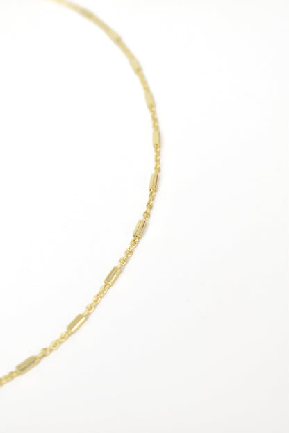 Station Bar Chain (Threader Chain for Charms and Initials)