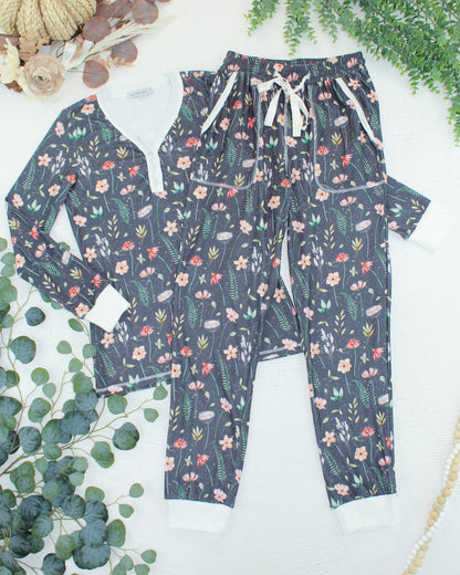 Cozy Pajama Set - Wildflower Meadow