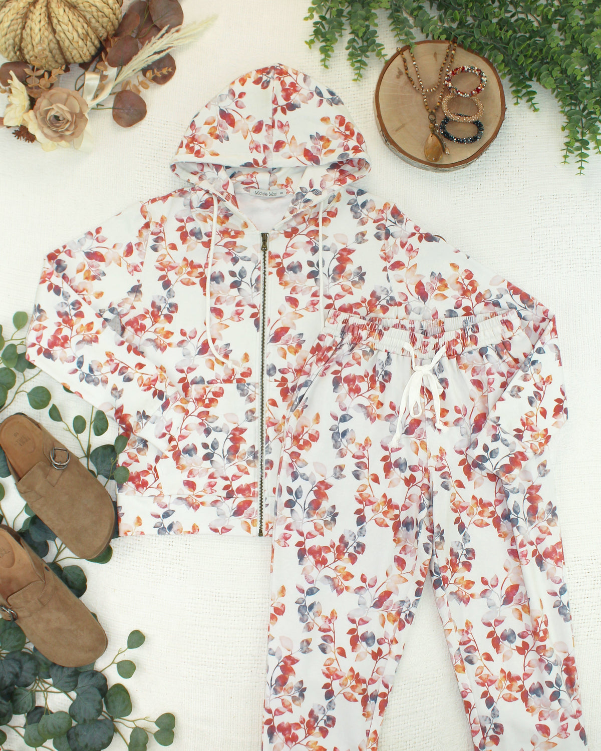 Fullzip Hoodie - Autumn Watercolor