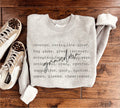 Grandma Words Sweatshirt in Two Colors
