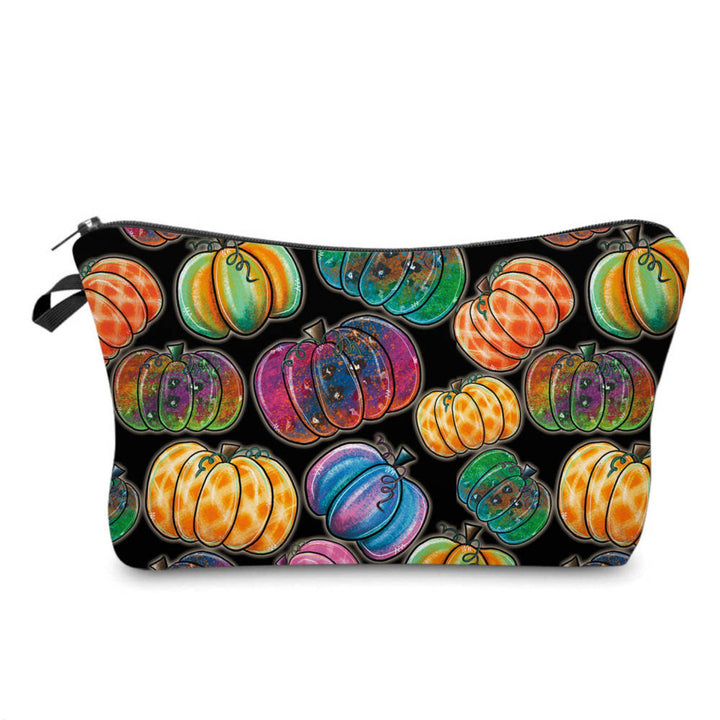 Pouch - Halloween Fall - Pumpkin, Colorful
