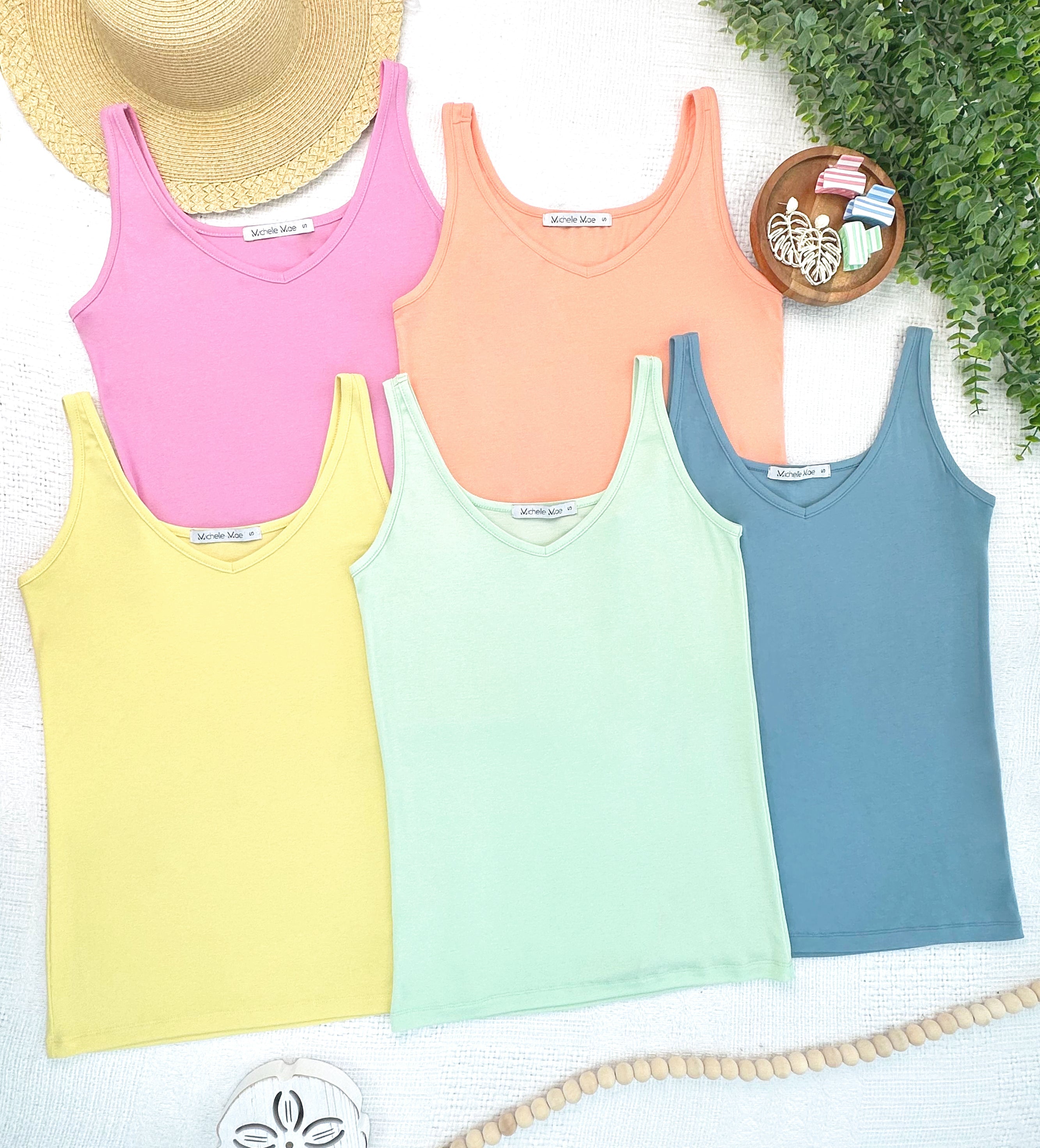 Kennedy Tank - Lime