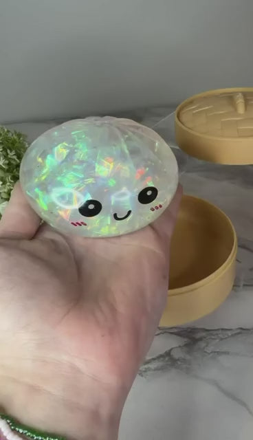 Holographic Glitter Dumpling