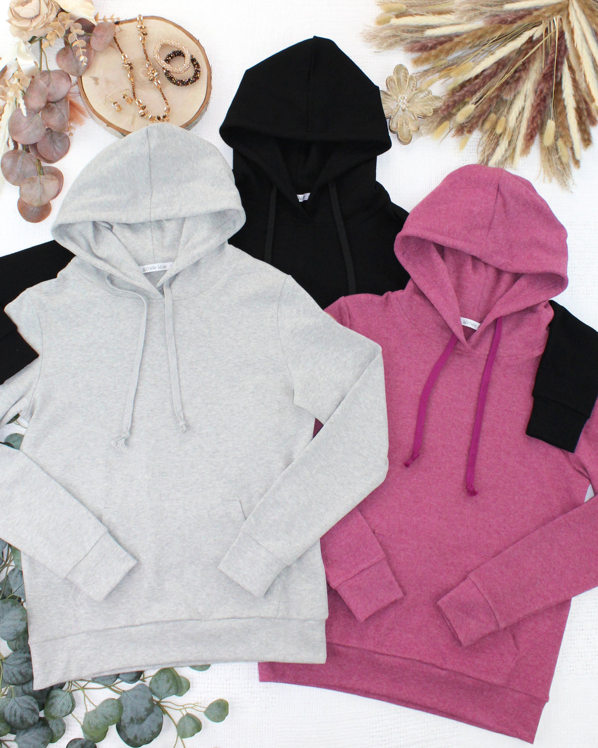 Hailey Hoodie - Light Grey
