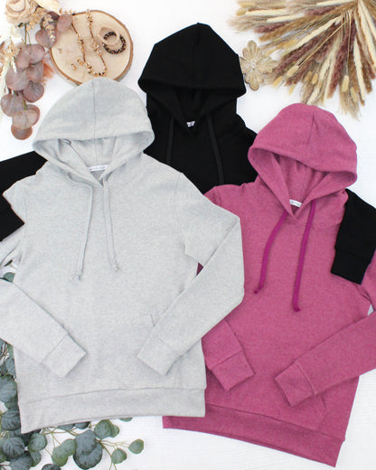 Hailey Hoodie - Light Grey