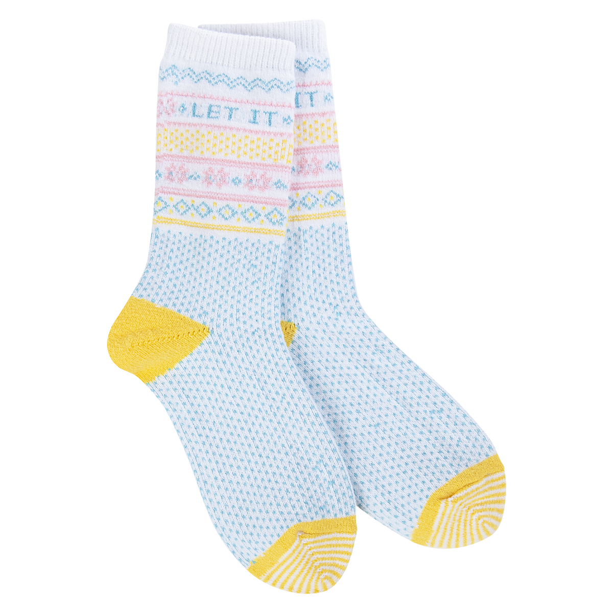 World's Softest Socks Let It Snow style SKU 75689
