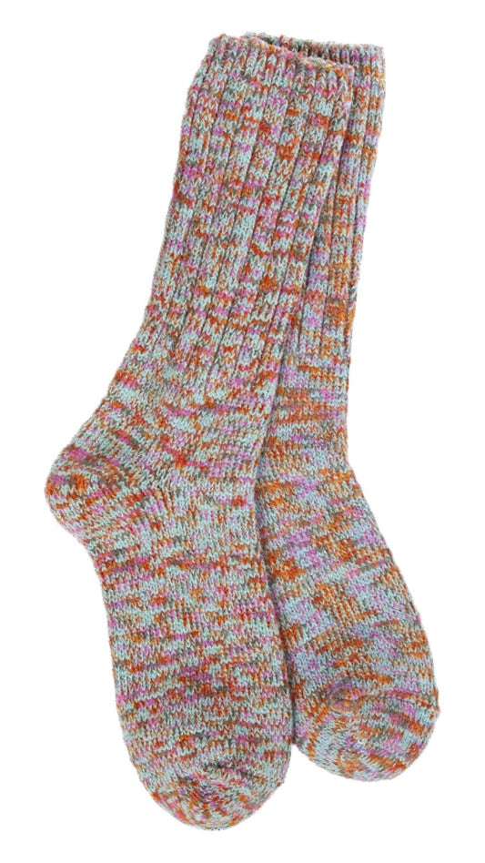 World's Softest Socks Boho Ragg Crew; style-name match, SKU crosswalk not verified